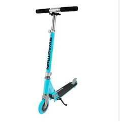 SWAGTRON K1 Kick Scooter Children & Teens Foldable Light Blue Free US Ship