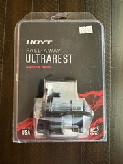 NEW Hoyt Archery Ultra Rest – QAD – Left Handed – Black Drop Away HDX LH