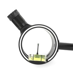 Archery CompoundBow Sight 1 Pin 6″ Carbon Fiber Extension Bar 4X 6X 8X Lens Hunt
