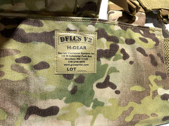 USGI GCS H-Harness Load Bearing Vest DF-LCS V2 OCP / Multicam LARGE