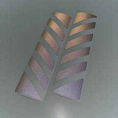 Reflective Safety Chevron Stickers for Givi Trekker Outback Side Panniers