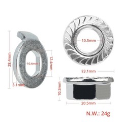 Front Wheel Motor Screws Gray Metal for For xiaomi For m365 Scooter 2 Pieces