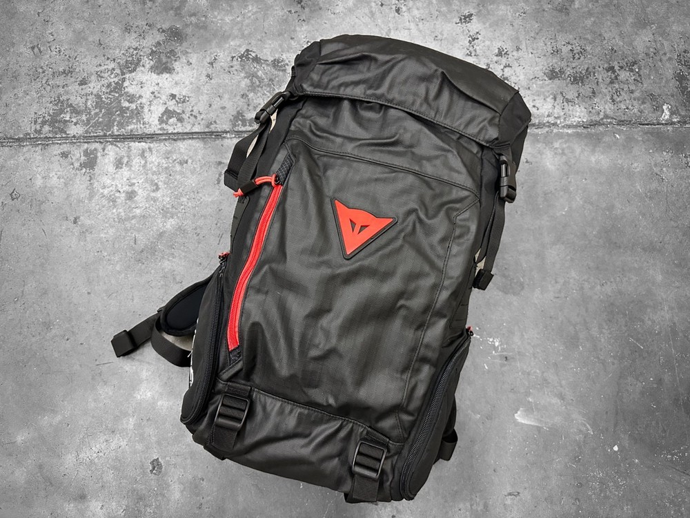 Dainese D-Throttle Backpack Rucksack 27.9 L Black Red Water Resistant Motorcycle