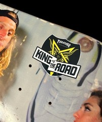 RARE SIGNED Lizard King Deathwish Skateboard Deck Thrasher King Of The Road NEW