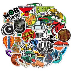 100 Pack Sticker Bomb Decals Pack Vinyl Roll Car Skate Skateboard Laptop Luggage