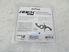 2 New Packs of Apex Gear DoubleDown String Silencers Red
