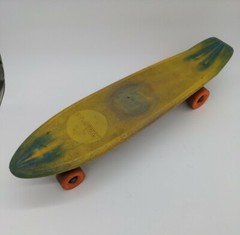Vintage Skateboard Pro-Am 23″ 70s 80s? Skate Made in USA Newporter trucks