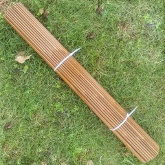 50pcs Hunting Archery Bamboo Nock Shafts 39in 45-50lbs Arrow Dia7.2-8.2mm Shoot
