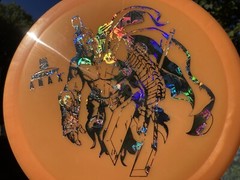 Discraft Paul McBeth Big Z Anax-Orange w Holographic Money Foil