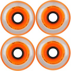 Labeda Millennium Gripper Orange Roller Hockey Inline Wheels 80mm SOFT 4 Pack