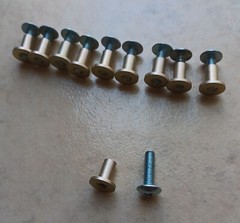 10 Vintage Sex nuts/ sex bolts.