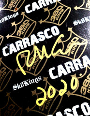 Richy Carrasco Dual Signed Sk8Kings Glow in the Dark Skateboard Autographed Deck