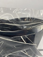 50 PACK TrueFlight 5″ Inch Archery Feathers Right Wing Parabolic Cut Black NEW