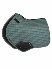 LeMieux Large CC Close Contact Suede Saddle Pad Sage Discontinued Color