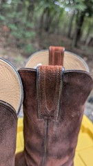 🚨Lucchese Kemo Sabe Handmade Brown Suede Cowboy Boots Men’s US 12 GD9323