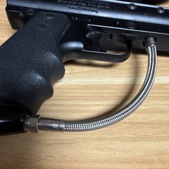Tippmann Model 98 Mechanical Paintball Marker Black w/ Tacamo ARC Hopper