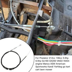 American Sportworks Go Cart Throttle Cable 75 Inch