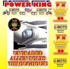66CC/80cc 2-STROKE MOTORIZED BIKE KIT AND 26” CRUISER BICYCLE DIY HIGH POWER YES