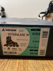 Rollerblade Zetrablade W Black/Cyclamen Pink 8/8.5 -Open Box