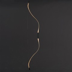 52″Archery Traditional Recurve Bow 20-50LBS Handmade Laminated Mongolian Hunting