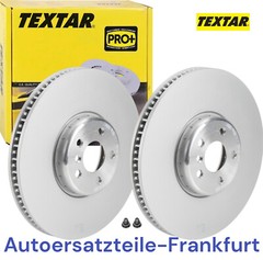 TEXTAR FRONT BRAKE DISCS BMW G42 G20 F22 G26 G30 G31 G32 G11 G12 G14 X5 X6 X7