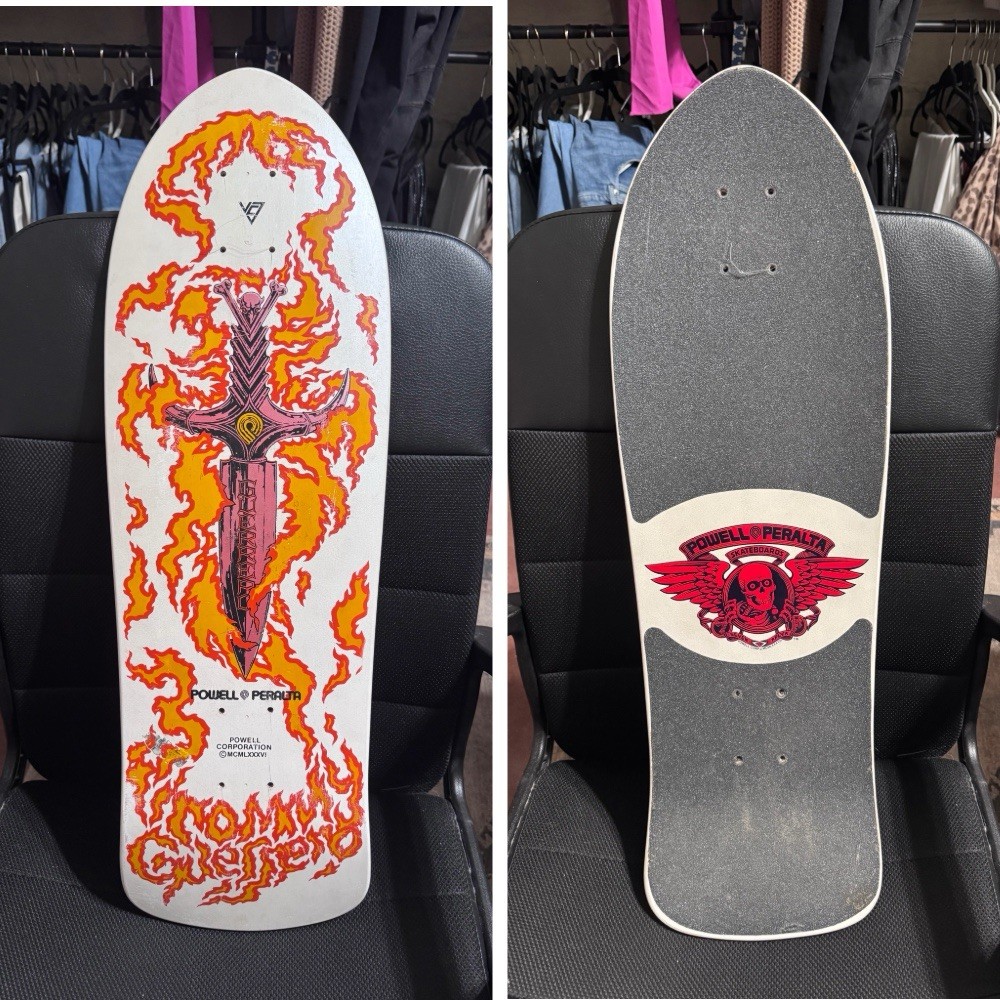 Vintage NOS Powell Peralta Tommy Guerrero Dagger Skateboard Bones Brigade OG TG
