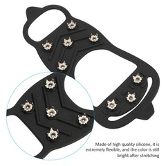 A Pair Anti-Slip Shoe Spikes For Snow Walking And Climbing M Size Popular