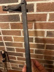 Antique Horse Tack Bar Rail Rack Cast Iron From 19inches
