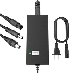 42V 2A Charger 3 Plugs(8mm 3-Prong, 5.5mm DC connectors and 8mm/0.31in one-Pr…