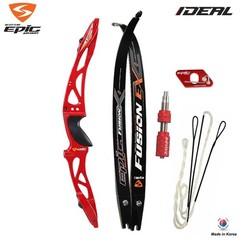 Epic Fusion MAX Riser & Wood Fiber Limbs Bow Set / Right Hand / Made in Korea