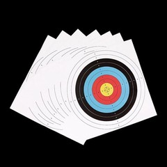 50 PCS 40/60/80cm Archery Paper Target Surface For Bow And Arrow Target Practice