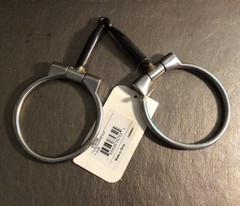 FORMAY EQUINE Bit 5” SI Mouth 3” SS Dee Copper Inlay