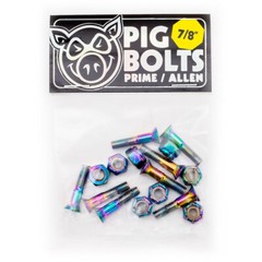 Pig Skateboard Mounting Hardware Prime Allen 7/8″ Iridescent
