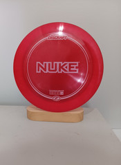 176g Z PLASTIC Discraft Nuke Disc Golf Distance Driver Red