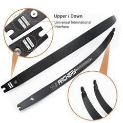 62″ ILF Recurve Bow Metal Riser 19″ Archery Takedown Right Hand Hunting Target