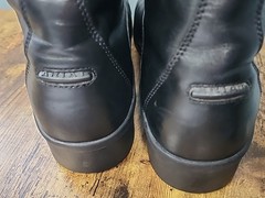 Ariat Heritage IV Zip Paddock Oxford Toe Mens Black Ankle Boot Size 10D VGUC