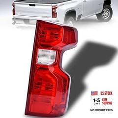 Tail Light Assembly Compatible With 2019-2024 Right Passenger Halogen Type