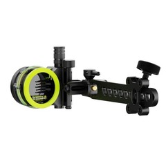 Archery 5Pin Sight Compound Bow 4X 6X 8X Lens Micro Adjustable .019″ Hunt Target
