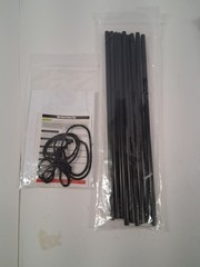 NEW ARCHERY SET Mini Compound Bow 10” Stainless Steel 10 ARROW LOT Shooting Gift