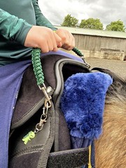 English Western Saddle Cotton Grab Strap, Horse riding Equipment
