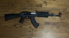 ORANGE TIP Airsoft CYMA Standard Full Metal AK47 AEG, 430 FPS