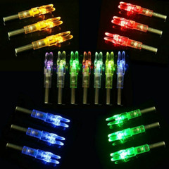 US LED Lighted Nocks for Arrows with .244/6.2mm Inside Diameter Hunting Shooting