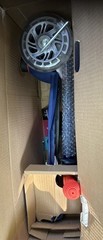Micro Mini Deluxe LED Wheels Scooter Swiss-Designed, Navy Blue Ages 2-5 NEW