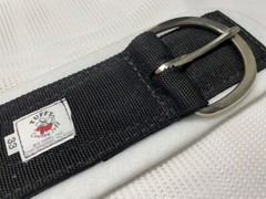 33″ Black Nylon Western Cinch, Felt Lined, – New