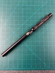 CRBN IC SS8 barrel (BLACK) with Stainless Steel .689 insert: AC thread. Rare!