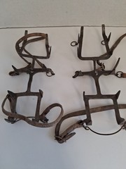 Vintage Grivel Brevette 12 pt. Ice Climbing Crampons SZ 44/46 Made In Italy