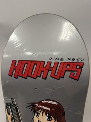 Hook-Ups Jeremy Klein Machine Gun Girl Skateboard Deck 8.25″ New Sealed NOS A31