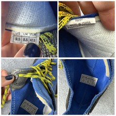 La Sportiva Blue Yellow Cliff Climbing Shoes Rock Outdoor Men’s US 9.5