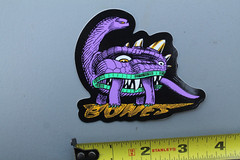 Bones Skateboards Dinosaur Purple Powell Peralta OG Z83A Skateboarding STICKER