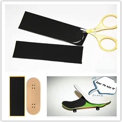 ACFELLE Fingerboard Grip Tape, PRO Quality 8 Sheets Foam Black Normal, 8pcs